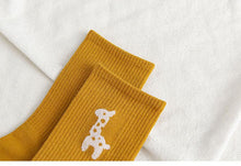 Load image into Gallery viewer, New Elegant Fruit Printed Breathable Cotton Socks Happy Funny Unisex Socks Candy Colors Harajuku Casual Cotton Crew Socks For Men And Women