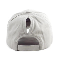 Load image into Gallery viewer, New Elegant Glitter Ponytail Baseball Caps Sequins Shining High Quality Fashionable Cap For Womens Messy Bun Adjustable Snapback Hip Hop Hat