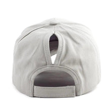 Load image into Gallery viewer, New Elegant Glitter Ponytail Baseball Caps Sequins Shining High Quality Fashionable Cap For Womens Messy Bun Adjustable Snapback Hip Hop Hat