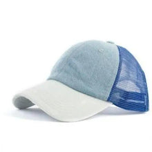 Load image into Gallery viewer, New Elegant Glitter Ponytail Baseball Caps Sequins Shining High Quality Fashionable Cap For Womens Messy Bun Adjustable Snapback Hip Hop Hat