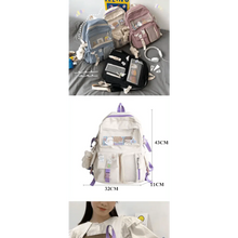 Load image into Gallery viewer, New Elegant Waterproof Backpack For Ladies And Women Cute Student Bookbag/Trevel Bag for Teenager Girls