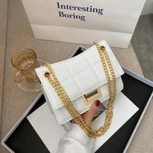 Load image into Gallery viewer, New Fancy Chain Strap Shoulder Bags for Women Summer Fashion Crossbody Bags PU Leather Lady Purses and Handbags