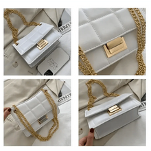 Load image into Gallery viewer, New Fancy Chain Strap Shoulder Bags for Women Summer Fashion Crossbody Bags PU Leather Lady Purses and Handbags