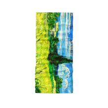 Load image into Gallery viewer, New Fashion 3D Printed Oil Painting Art Neck Scarf Women Soft Face Bandana Sunflower Night Hijab Scarf Face Mask Reusable Washable Cloth Bandanas Women Men Neck Gaiter Cover Turban Multipurpose Balaclava Elastic UV Face Shields for Women