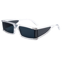 Load image into Gallery viewer, New Fashion Rectangle Small Sunglasses For Women Luxury Style Mirror Black Clear Lens Retro Colourful Lens Frames Elegant Summer Design