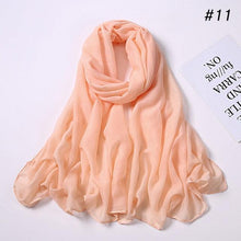 Load image into Gallery viewer, New Fashion Soft Cotton Elegant Viscose Scarf Ladies Scarf Shawls Lightweight Elegant Wraps Muslim Hijab scarf scarves For Women