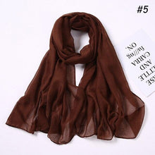 Load image into Gallery viewer, New Fashion Soft Cotton Elegant Viscose Scarf Ladies Scarf Shawls Lightweight Elegant Wraps Muslim Hijab scarf scarves For Women