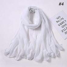 Load image into Gallery viewer, New Fashion Soft Cotton Elegant Viscose Scarf Ladies Scarf Shawls Lightweight Elegant Wraps Muslim Hijab scarf scarves For Women