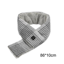 Load image into Gallery viewer, New Fashion Winter USB Heated Scarf Unisex Neck Warmer Neckerchief Winter Rechargeable Heating Elegant Scarf Neck Heating Pad Lightweight Shawl To Keep Your Neck Warm Shawl For Women