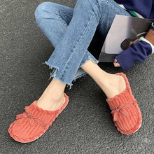 Load image into Gallery viewer, New Fashion Winter Warm Cotton Slippers Women Men Home Shoes Simple Non-slip Cotton House Slippers Cozy Memory Foam Washable For Summer Bedroom