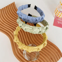 Load image into Gallery viewer, Women Hair Accessories Wide Side Flower Hairband Casual Soft Hair Hoop Quality Headband Gorgeous Hair Accessories For Women