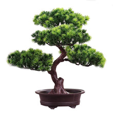 Load image into Gallery viewer, New Festival Potted Simulation Decorative Bonsai Home Office Pine Tree Gift Ornament Lifelike Accessory Artificial Bonsai Artificial Bonsai Tree Fake Greenery for Home Office Desk Wall Book Shelf Decor Room Decor
