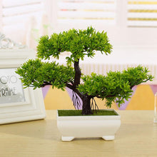 Load image into Gallery viewer, New Festival Potted Simulation Decorative Bonsai Home Office Pine Tree Gift Ornament Lifelike Accessory Artificial Bonsai Artificial Bonsai Tree Fake Greenery for Home Office Desk Wall Book Shelf Decor Room Decor