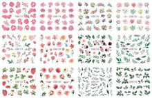 将图片加载到图库查看器,New Geometric Letter Nail Sticker Water Slider Winter Decal Christmas New Year Gift Nail Slider Temporary Tattoos Women Nail Art Stickers Water Transfer Decals Design Nail Art Supplies Manicure Acrylic Nail Foil Stencils Decorations