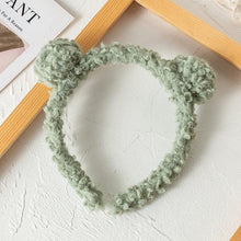 Load image into Gallery viewer, New Gils Cute Plush Bear Rabbit Ears Headband Autumn Winter Head Hoop Cartoon Girls Kid Hairband Headdress Gorgeous Hair Accessories For Women