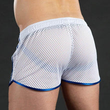 Load image into Gallery viewer, New Gym Men's Sport Running Shorts Quick Dry grid Workout Short Pants GYM Wear Men Soccer Tennis Training Beach Swim Shorts Men's Boxer Shorts Ice Silk Mesh Underwear Breathable Basic Boxer Briefs Underpants Sports Shorts