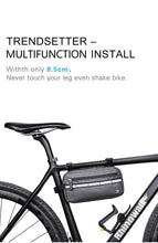 将图片加载到图库查看器,New Handlebar Bag Bicycle Bags Frame Pannier Bag Waterproof Multifunction Portable Shoulder Bag Bike Accessories Multifunction Bike Handlebar Bag Front Bicycle Frame Bag Waterproof Shoulder Bag Handbag Waist Bag