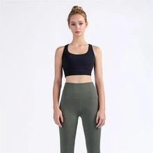 Load image into Gallery viewer, New High Quality Fabric Nylon Breathable Women Yoga Tops Bra Solid Color And Sports Wear Outdoor Exercise Clothes For Ladies