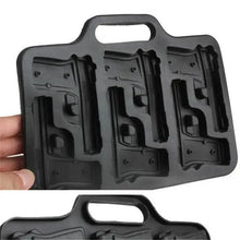 Load image into Gallery viewer, New Incredible Gun Bullet Skull Ice Cube Maker Bullet Ice Cube Tray Chocolate Mold Home Bar Accessories Whiskey Wine Ice Cream Tool