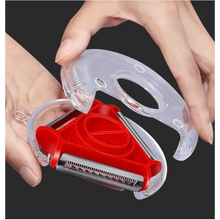 Load image into Gallery viewer, New Incredible Magic Trio Peeler Set Slicer Stainless Steel Peeler Shredder Cutter Multi Peel Blade Kitchen Tool