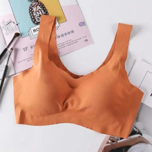 Load image into Gallery viewer, New Incredible Seamless Sports Bra Women's Padded Push Up Sports Yoga Top Shockproof Plus Size Gym Workout Bra U Back Sports Vest