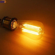 Load image into Gallery viewer, New LED Retro Lamp Edison bulb Vintage Light Edison Dimmable Amber Glass Antique Filament Squirrel Cage Filament Edison Light Bulb For Table Lamp Restaurant Home