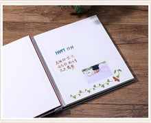 将图片加载到图库查看器,New Linen 16inch DIY Photo Album Lovers Birthday Gift Wedding Photos Baby Photo Album Scrapbook Paper Crafts Albums Refillable Notebook Photo Album