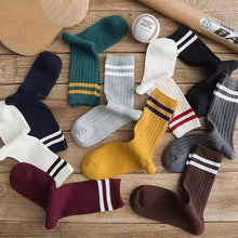 Load image into Gallery viewer, New Loose Solid Colors High School Girls Cute Socks Needles Knitting Cotton Scrunch Socks For Women