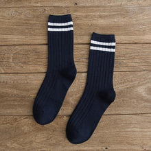 Load image into Gallery viewer, New Loose Solid Colors High School Girls Cute Socks Needles Knitting Cotton Scrunch Socks For Women