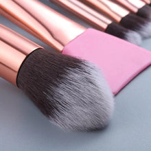 将图片加载到图库查看器,New Luxurious 12/8/5pcs Eye Lip Makeup Brushes Set Eyebrow Comb Eyelash Sponge Eyeshadow Silicone Face Mask Edge Control Brush Cosmetics