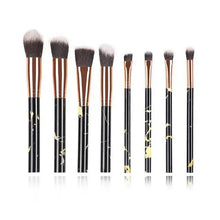 将图片加载到图库查看器,New Luxurious 12/8/5pcs Eye Lip Makeup Brushes Set Eyebrow Comb Eyelash Sponge Eyeshadow Silicone Face Mask Edge Control Brush Cosmetics