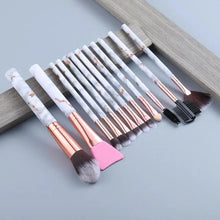 将图片加载到图库查看器,New Luxurious 12/8/5pcs Eye Lip Makeup Brushes Set Eyebrow Comb Eyelash Sponge Eyeshadow Silicone Face Mask Edge Control Brush Cosmetics