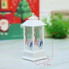 Load image into Gallery viewer, New Luxurious Christmas Ornament LED Lamp Desktop Hanging Santa Claus Elk Lantern Xmas Home Party Decoration Prop Lights Kids Gift