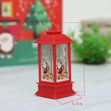 Load image into Gallery viewer, New Luxurious Christmas Ornament LED Lamp Desktop Hanging Santa Claus Elk Lantern Xmas Home Party Decoration Prop Lights Kids Gift