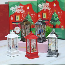 Load image into Gallery viewer, New Luxurious Christmas Ornament LED Lamp Desktop Hanging Santa Claus Elk Lantern Xmas Home Party Decoration Prop Lights Kids Gift