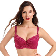 Load image into Gallery viewer, New Luxury Bras for Women's Bra Plus Big Large Size Super Push Up Bralette Lace Intimates Sexy Undrwear For Females