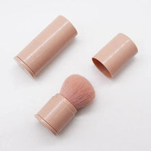 将图片加载到图库查看器,New Luxury Convenient And Retractable Makeup Brush One Large Powder Blush Brush With Lid Full Set Of Beauty Tools Convenient