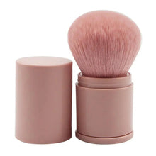 将图片加载到图库查看器,New Luxury Convenient And Retractable Makeup Brush One Large Powder Blush Brush With Lid Full Set Of Beauty Tools Convenient