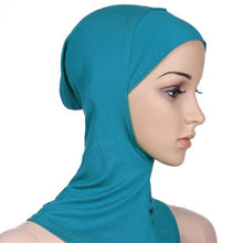 Load image into Gallery viewer, New Luxury Fashion Winter Soft Colorful Inner Hijab Cap Muslim Turban Hijab Caps Muslim Under Scarf Women Lightweight Hijab Bonnet Muslim Women Elegant Scarf Turbans Head For Women Women's Hijabs Hijab Caps Hat For Women