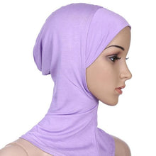 Load image into Gallery viewer, New Luxury Fashion Winter Soft Colorful Inner Hijab Cap Muslim Turban Hijab Caps Muslim Under Scarf Women Lightweight Hijab Bonnet Muslim Women Elegant Scarf Turbans Head For Women Women's Hijabs Hijab Caps Hat For Women