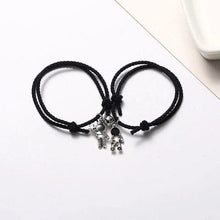 将图片加载到图库查看器,New Magnet Couple Bracelet Star Astronaut Bracelet Attractive Fashion Star Magnetic Bracelets For Couples Jewelry Gifts Set For Bestfriend Girlfriend Boyfriend Women Men