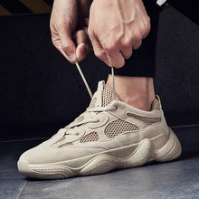 Load image into Gallery viewer, New Men's Breathable Mesh Sneakers Spring Fashion Luxury Shoes Black White Mens Shoes Casual Shoes Modern Sneaker Design Summer Outdoor Running Sneakers