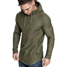 Load image into Gallery viewer, New Men's Solid Color Sweatshirt Fashion Men's Hoodie Epic Spring And Autumn Winter Long Sleeve Sports Hooded Sweatshirt for Running Fishing Hiking Hoodie For Men