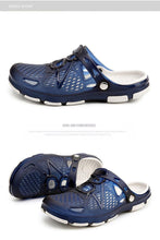 Load image into Gallery viewer, New Mens Sandals Summer Flip Flops Slippers Outdoor Beach Casual Shoes Sandals Water Shoes Outdoor Beach Yard Pool Shower Summer Sandals Outdoor Slippers