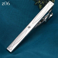 Load image into Gallery viewer, New Metal Silver Color Tie Clip For Men Wedding Necktie Tie Clasp Clip Tie Clips for Men Tie Bar Clip Regular Ties Necktie Wedding Business Tie Pin Clips Gentleman Ties Bar Elegant Men's Accessories
