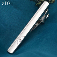 Load image into Gallery viewer, New Metal Silver Color Tie Clip For Men Wedding Necktie Tie Clasp Clip Tie Clips for Men Tie Bar Clip Regular Ties Necktie Wedding Business Tie Pin Clips Gentleman Ties Bar Elegant Men's Accessories