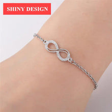 Load image into Gallery viewer, New Modern Elegant Stainless Steel Luxury Bracelet For Women Lovely Animal Butterfly Elephant Strand Bracelets Bangles Jewelry Accessories