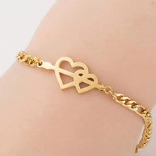Load image into Gallery viewer, New Modern Elegant Stainless Steel Luxury Bracelet For Women Lovely Animal Butterfly Elephant Strand Bracelets Bangles Jewelry Accessories
