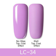 Load image into Gallery viewer, New Modern Fashion Colorful Matte Effect UV Gel Nail Polish Permanent Nail Painting Gel Luxury Matt Style For Women and Girls