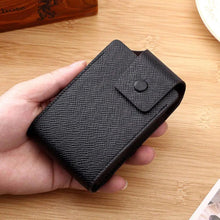Load image into Gallery viewer, New Modern Fashion Unisex Business Leather Wallet Cool ID Credit Card Holder Name Cards Case Pocket Organizer Bag Multiple Card Slots Wallet Clip Very Light Wearable Clip